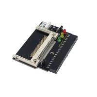 Nueva Tarjeta Adaptadora Compact Flash CF a IDE de 3.5 Pulgadas, Negra, 40 Pines, Convertible, Adaptador CF a IDE