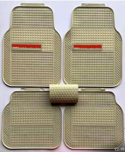 <span class=keywords><strong>Tappetini</strong></span> <span class=keywords><strong>Auto</strong></span> <span class=keywords><strong>Universali</strong></span> in PVC Antiscivolo di Lusso, Set da 5 Pezzi - Resistenti alle Macchie e Durevoli - Product Image 3