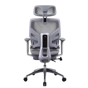 Silla de Oficina Ejecutiva Ergonómica Moderna de Lujo con Malla Completa, Giratoria, Ajustable, de Cuero PU, para Personas Altas y de Gran Talla, para Jefes, Venta al Por Mayor - Product Image 5