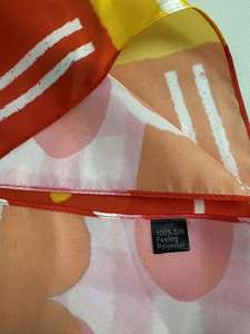 Custom Sized 100% Silk Square Scarf Cavalo Design para Mulheres Primavera e Outono Cabeça Scarf Impressão Digital - Product Image 5