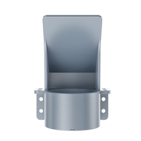 Détecteur de niveau d'eau ultrasonique étanche DYP-A17 à petit angle de faisceau, conception anti-accumulation IP67, pour la surveillance du niveau des rivières