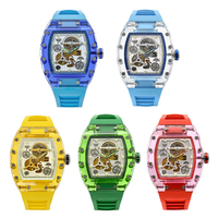 Belle montre de créateur différentes couleurs montre en verre étanche 3ATM montres personnalisées