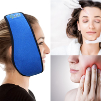 Compresse de glace personnalisée pour les dents, bandeau doux double face pour la mâchoire et le visage, thérapie réutilisable au gel chaud et froid pour soulager la douleur et les gonflements du visage