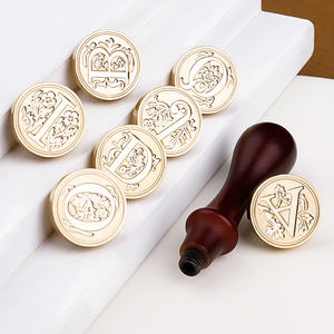 Sceau de <span class=keywords><strong>cire</strong></span> avec <span class=keywords><strong>initiale</strong></span> de A à Z, qualité professionnelle, vente en gros d'usine - Product Image 4