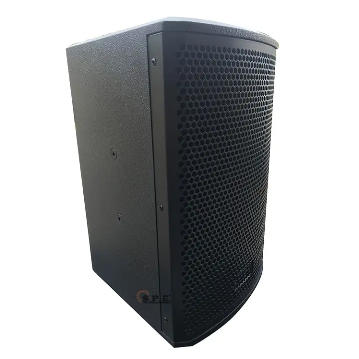 Podium Speakers Uitstekende Eenvoudige Aansluiting 15 Inch Dj Klankkast Volledige Bereik Houten Speaker Aluminium Frame Goed Voor Av Oplossing