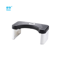 Taburete Plegable para Inodoro con Ambientador, Taburete para Agacharse en el Baño, Reposapiés Portátil Antideslizante para el Hogar, Hotel, Hospital, Dormitorio