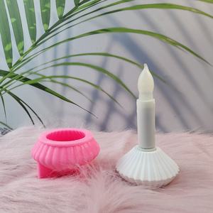 Handmade Resin Casting Molds for DIY Decorative <b>Ornaments</b> Ins Style Silicone <b>Shell</b> candle holder Molds W0133 - Product Image 5