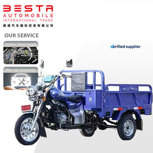 Tricycle motorisé 2024 pour adultes, type pick-up à <span class=keywords><strong>3</strong></span> <span class=keywords><strong>roues</strong></span>, benne ouverte, vente de motos d'occasion, charge utile 400 kg+, 70 km/h, 4 places - Product Image 4