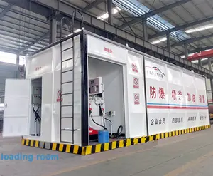 Nhà máy trực tiếp Bán buôn giá rẻ nhất nhiên liệu trạm xăng container nhiên liệu trạm xách tay