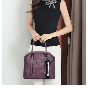 Neverfull bolsas femininas de couro com zíper, conjunto de 3 peças de bolsas femininas feitas em couro sintético de poliuretano com fivela,