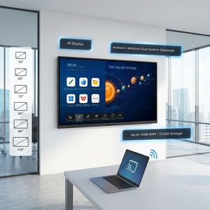 Panel Interactivo de 65 Pulgadas con Cámara Integrada y Sistema Dual para Escuelas, en Oferta - Product Image 1