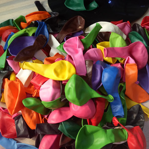 En <span class=keywords><strong>Latex</strong></span> de forme <span class=keywords><strong>ronde</strong></span> Solide ballons Gonflable 10 Pouces ballons <span class=keywords><strong>D</strong></span>'hélium - Product Image 4