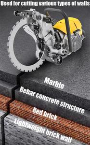 400mm Portable <b>Petrol</b> 2 Stroke 92CC Concrete/brick Wall <b>Cutters</b> Firefighting Demolition Wall Ring Saw - Product Image 5