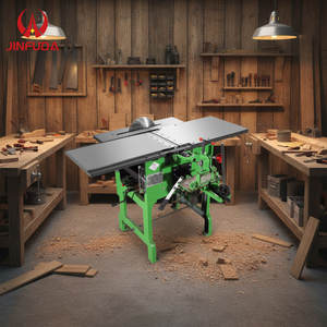 Machine à bois robuste de précision, scie à table, dégauchisseuse-raboteuse multifonction, moteur 2,2 kW haute performance - Product Image 2