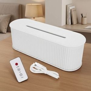 Diffuseur humidificateur 300 ml silencieux 25 dB, fonction aromathérapie grain de bois, facile à utiliser - Product Image 1