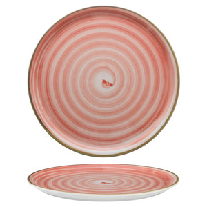 Plato para Pizza Saturnia Napoli Siviglia Ross, Diseño Digital Rojo Circense, 33 cm, Suministros para Restaurantes, Vajilla para Catering, Venta al por Mayor - Product Image 1