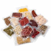 Sacs sous vide pour aliments, 7 couches co-extrudées PA/PE, gaufrés, à fermeture robuste, adaptés au congélateur, pour fruits de mer, viande, noix