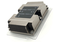 FEZCOOL LGA3647-1U-R72 Dissipateur thermique passif en aluminium à ailettes, radiateur de processeur sur mesure, refroidissement par air pour serveur, caloduc