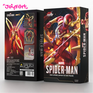 ZD Toys <span class=keywords><strong>Marvel</strong></span> Spider-Man - Iron Spiderman Suit, <span class=keywords><strong>figurine</strong></span> articulée à l'échelle 1/10, modèle de <span class=keywords><strong>collection</strong></span>, figurines à collectionner - Product Image 1