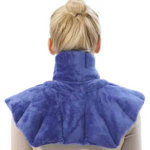 Aromatherapy भारित Microwavable हीटिंग पैड दर्द से राहत के लिए गेहूं बैग कंधे और गर्दन गरम लपेटें