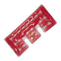 Coussin chauffant micro-ondable pour le cou et les épaules, compresse chaude et froide en gel Click Coin pour soulager la douleur et les muscles endoloris