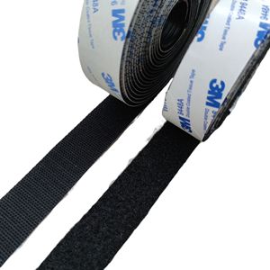 Nylon Polyester Fastener <b>Hook</b> and Loop Velcroes Strong <b>Adhesive</b> <b>Hook</b> and Loop Fastener Tape Fabrics <b>Adhesive</b> Velcroes - Product Image 1