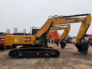 รถขุดขนาดกลาง Sany SY235H มือสอง 23 ตัน พร้อมปั๊ม PLC และลูกปืน สำหรับงานก่อสร้างถนนในเขตเทศบาล - Product Image 1