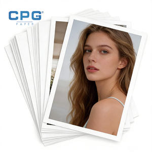 Papier photo jet d'encre brillant 5R 135g OEM personnalisé en gros, séchage instantané, haute qualité, échantillons gratuits, papier photo RC imperméable 260g - Product Image 1