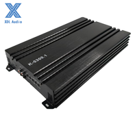 Amplifier mobil Mono Kelas D 1500W * 1CH dengan crossover dan equizer yang ditingkatkan sistem Audio mobil dengan harga kompetitif