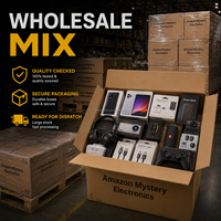 Boîte mystère électronique en stock excédentaire : Téléphone portable, clavier de jeu, écouteurs, caméra d'action pour les vendeurs e-commerce en gros