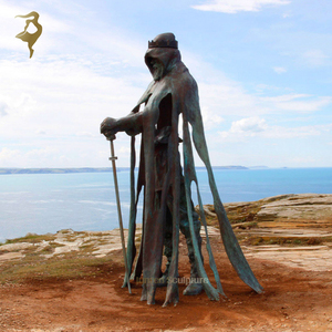 Estatua de Caballero Medieval de Bronce de Tamaño Real de la Leyenda del Rey Arturo - Product Image 3
