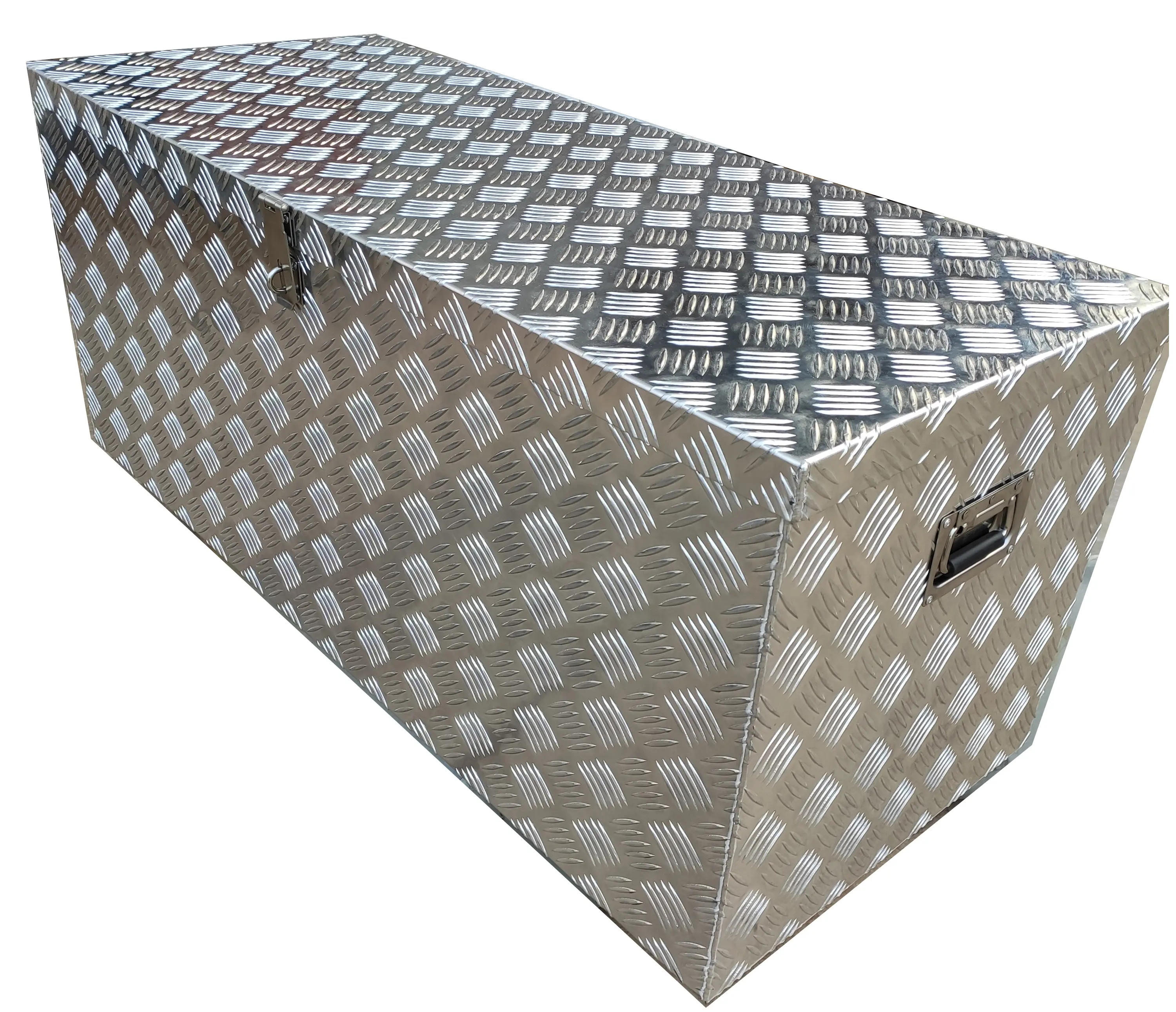 Aluminum boxes for garage storage