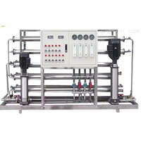Purificateur d'eau industriel 1000 LPH, système d'osmose inverse en deux étapes, équipement d'eau ultra-pure EDI, machine à eau pure