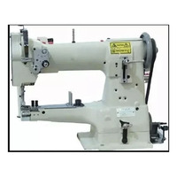 Machine à coudre durable FY335A à bras cylindrique et pied marcheur avec tête et table, idéale pour la confection de vêtements, longue durée de vie