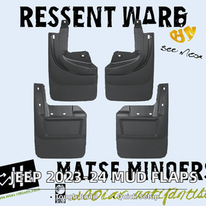 Parafanghi Posteriori e Anteriori Personalizzati in ABS Resistente per <span class=keywords><strong>Wrangler</strong></span> Rubicon, Accessori Esterni Facili da Installare - Product Image 2