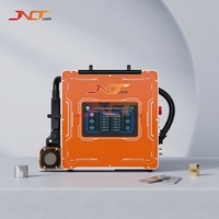 Machine de nettoyage au laser miniature 300W pour les coques de bateaux en bois, les rames, les quais et l'élimination de la moisissure et des taches sur les surfaces en bois marin.