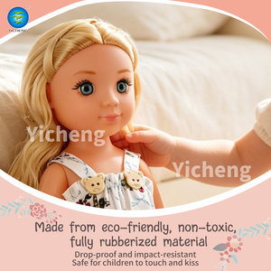 Muñeca <span class=keywords><strong>de</strong></span> Vinilo <span class=keywords><strong>de</strong></span> 33 cm, Totalmente Articulada, con Ropa, Audífonos y Bolso, Muñeca Interactiva <span class=keywords><strong>para</strong></span> Niños - Product Image 3