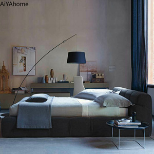 <span class=keywords><strong>Lit</strong></span> Moderne Grande Taille Capitonnage Tissu Tatami Chesterfield Doux <span class=keywords><strong>Lit</strong></span> Double <span class=keywords><strong>King</strong></span> <span class=keywords><strong>Size</strong></span> Moderne - Product Image 4