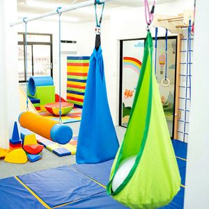 Configuración de Sala Sensorial Moetry Columpio de <span class=keywords><strong>Terapia</strong></span> para Niños Equipo de Entrenamiento y Juego Interior para Clínica de <span class=keywords><strong>Terapia</strong></span> <span class=keywords><strong>Ocupacional</strong></span> y Niños con Autismo - Product Image 1
