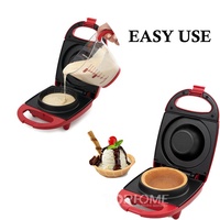 ETL One Big /4 Small Mini Waffle Bowl Maker, appareil à gaufres belges, mini appareil à gaufres pour le petit-déjeuner