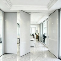Cloison d'Isolation Acoustique Électrique pour Hôtels, Panneau Mural Mobile pour Hôpitaux, Écran Pliant pour Salles de Banquet