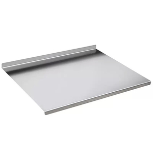 Taşınabilir çift taraflı mutfak kesme tahtası ev antibakteriyel yoğurma kurulu 1mm kalın paslanmaz çelik modeli paslanmaz - Product Image 1