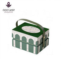 Boîte cadeau rigide écologique personnalisée pour mariage, matériaux recyclés, fermeture magnétique, boîte à lunch
