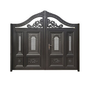 Puerta <span class=keywords><strong>de</strong></span> hierro artística forjada a mano moderna más vendida - Product Image 3