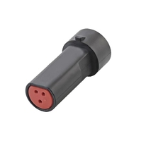 Adaptador Automotriz Sellado de Latón de 3 Pines, Conector Eléctrico Macho para Sensor de Posición del Acelerador GM TPS, Certificado ISO/TS16949