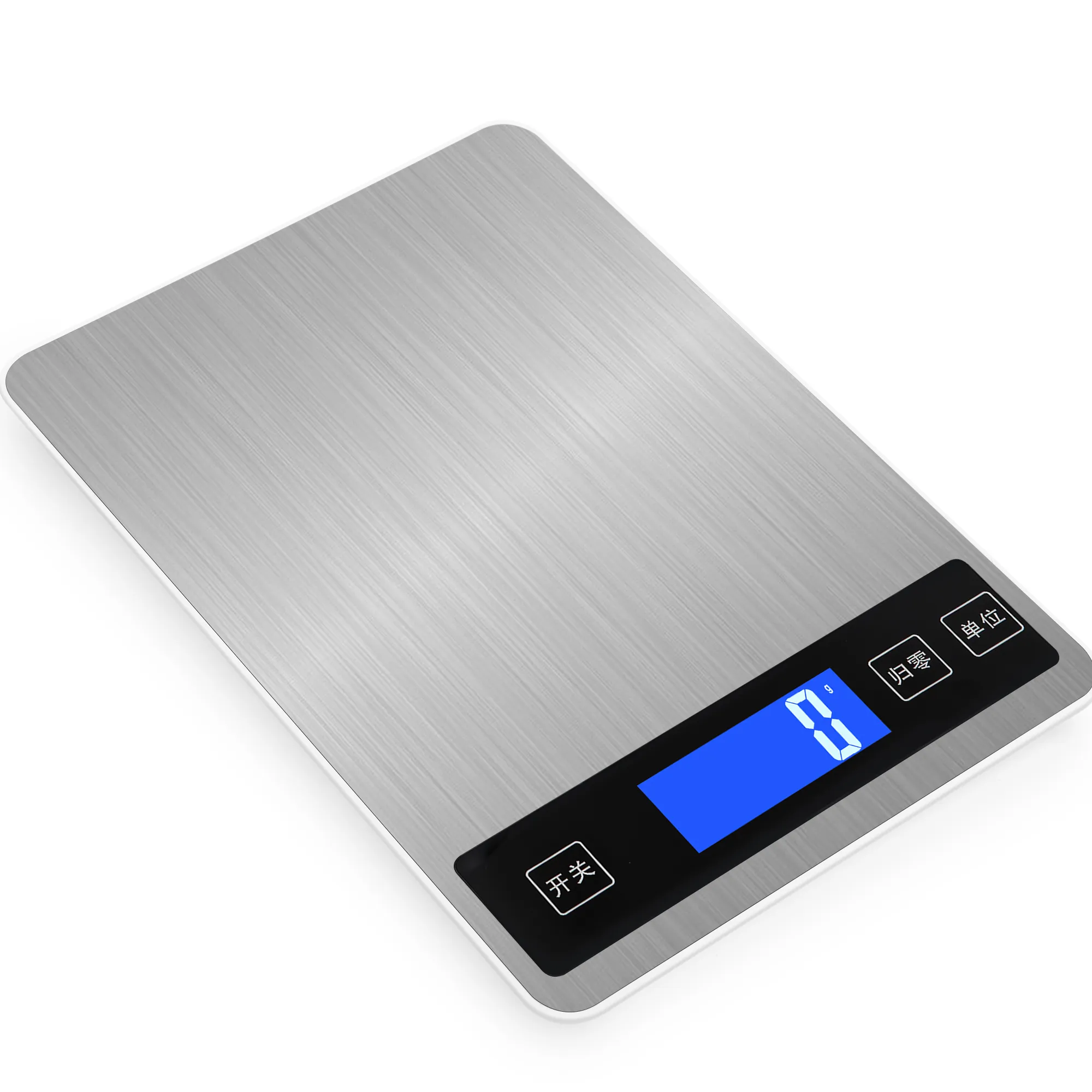 Balança eletrônica exigível para cozinha e alimentos, balança digital de 5kg com novo design