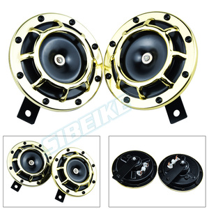 Claxon eléctrico Universal para coche, claxon eléctrico de doble tono, de doble tono bomba eléctrica, montaje en rejilla de 12V - Product Image 6