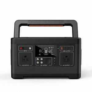 สถานีไฟฟ้าพกพา 500W 520Wh เครื่องกำเนิดพลังงานแสงอาทิตย์ 110V สำหรับการตั้งแคมป์ในสหรัฐอเมริกา ใช้งานนอกสถานที่ สำรองไฟฉุกเฉินกลางแจ้ง - Product Image 1