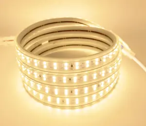 Lampu LED 4 Baris 480LEDs/M 3528smd 28Mm Lebar DC24V Lampu Led Strip Fleksibel Kualitas Bagus