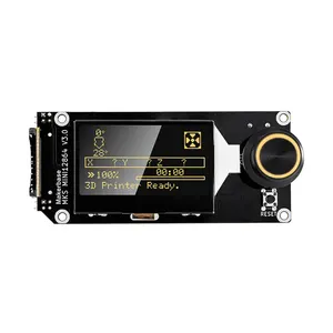 ชิ้นส่วนเครื่องพิมพ์3D MKS MINI12864 V3 LCD หน้าจออัจฉริยะใส่การ์ด SD ตัวควบคุมการแสดงผลด้านหน้าสำหรับ MKS skr voron MINI 12864